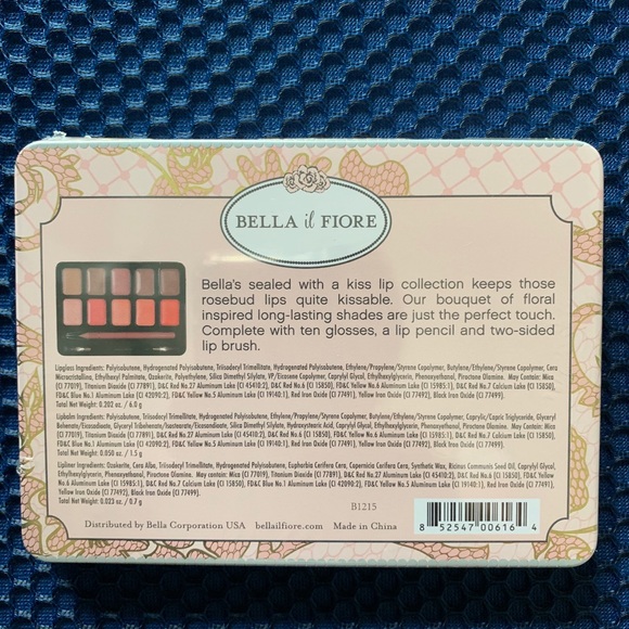 Bella il Fiore Lip Palette New. Sealed. - Picture 2 of 2